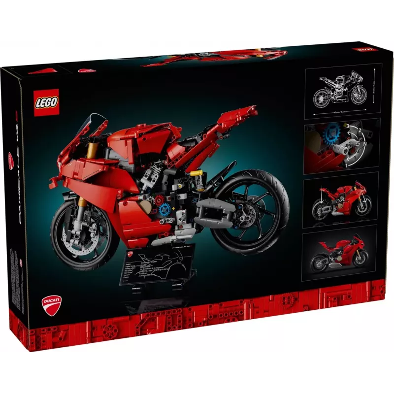 LEGO TECHNIC 42202 Ducati Panigale V4 S Motor
