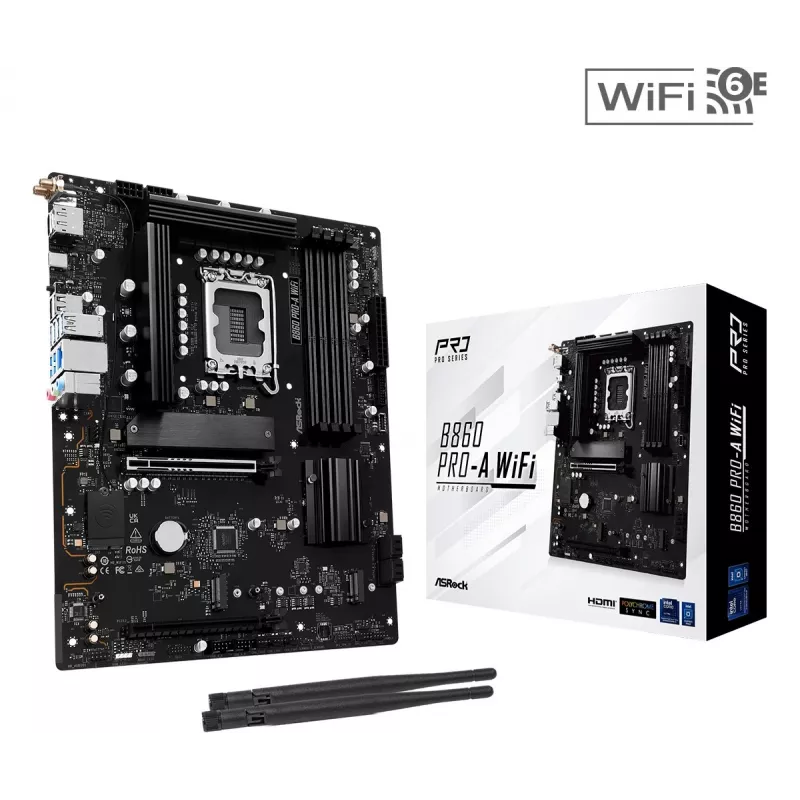 ASRock B860 Pro-A WiFi moederbord