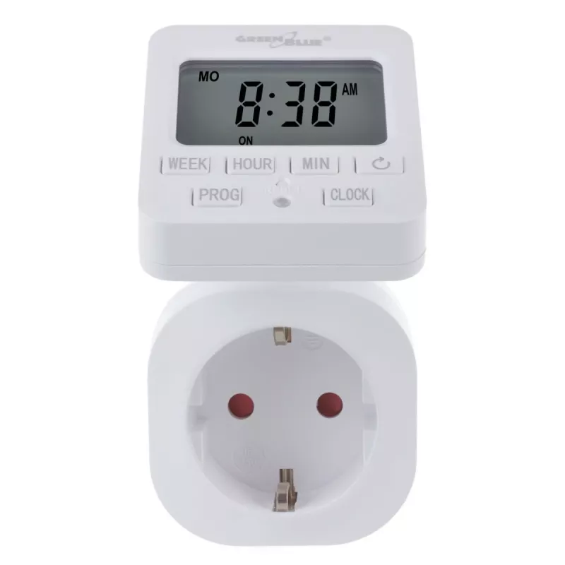 Digitale timer GB605 E GreenBlue 16A IP20