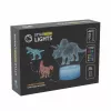 Tafel-LED-lamp MANTA SNL117RGB RGB 3D-dinosauruslicht-decoratie