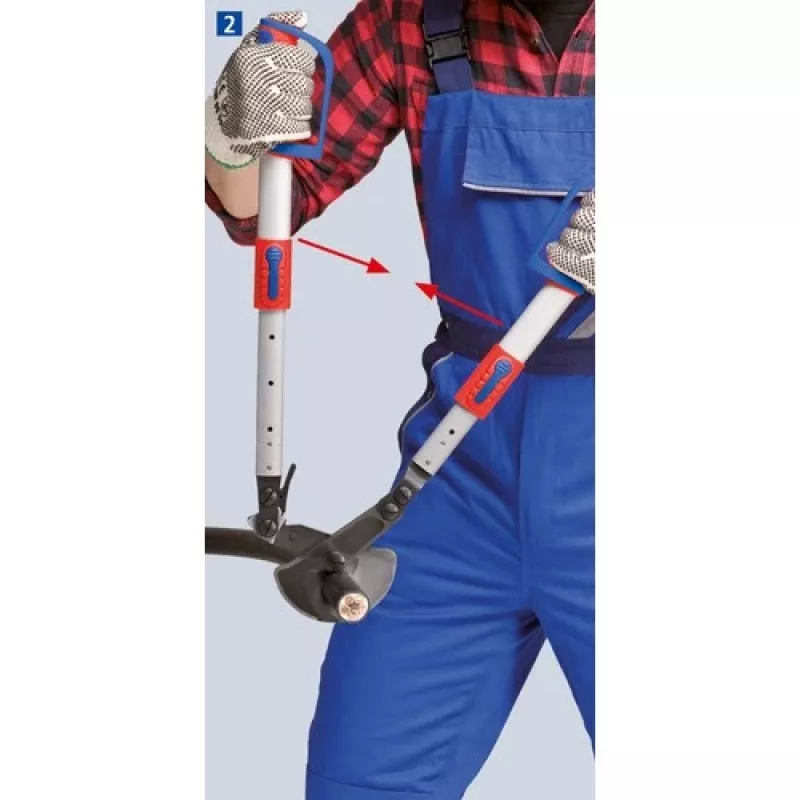 Kabelschaar Knipex 9532038, ratelsnijgereedschap voor kabel