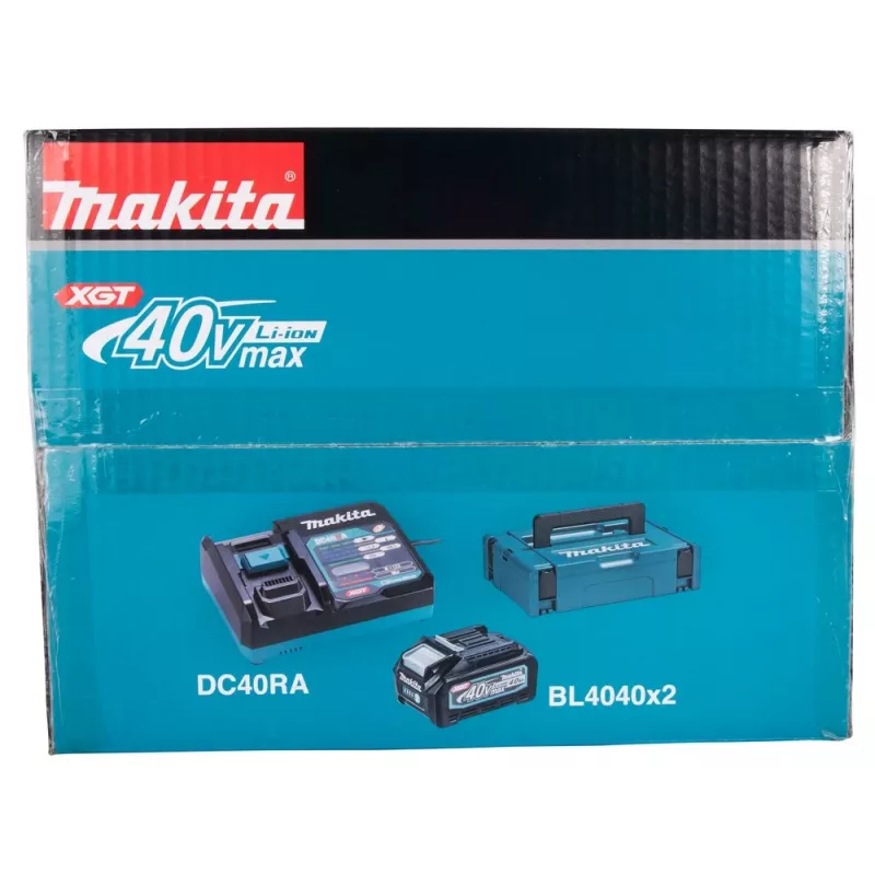 Makita XGT accu- en opladerset