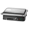 Clatronic KG 3487 elektrische grill (2000W tafelgrill, zwart en zilver)