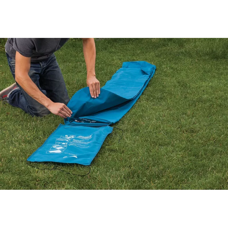COLEMAN Extra Durable luchtbed eenpersoons - blauw 2,2 kg lengte 198 cm breedte 82 cm hoogte 22,5 cm (2000031637)