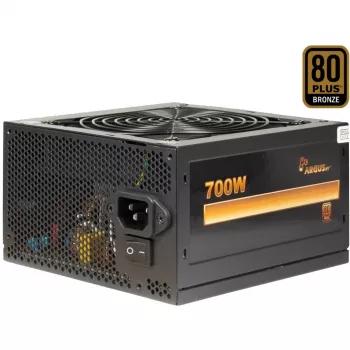 INTER-TECH ArgusNT BPS-700 voeding 120mm ventilator Active PFC 6xSATA 4x PCI-E 6+2 2x 4+4pin 80+ Bronze 230V EU (88882179)