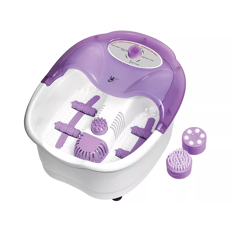 LAFE MFS-002 voetbad-massageapparaat met verwarming en bubbelfunctie