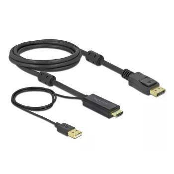 HDMI-naar-DisplayPort-kabel DeLOCK 85964 4K 30 Hz 2 m