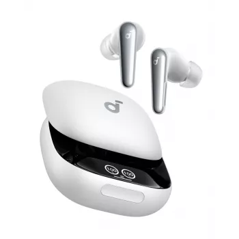 Headset Anker Soundcore Liberty 4 Pro TWS Bluetooth in-ear, wit, voor gesprekken/muziek/sport, gewicht 61,97 g