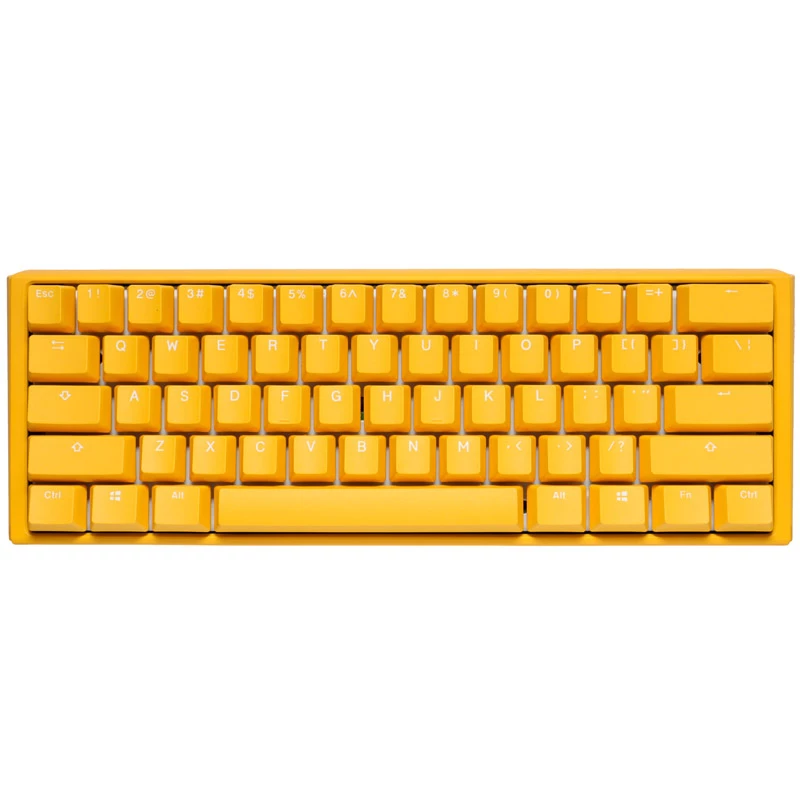 Ducky One 3 Yellow gaming-toetsenbord RGB LED MX-Clear US