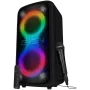 Sven PS-1000 draagbare partyluidspreker 160 W, Bluetooth, FM, karaoke, zwart