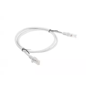 LANBERG Cat6 U/UTP RJ-45 netwerkkabel PCU6-10CC-0100-S, 1 m, grijs