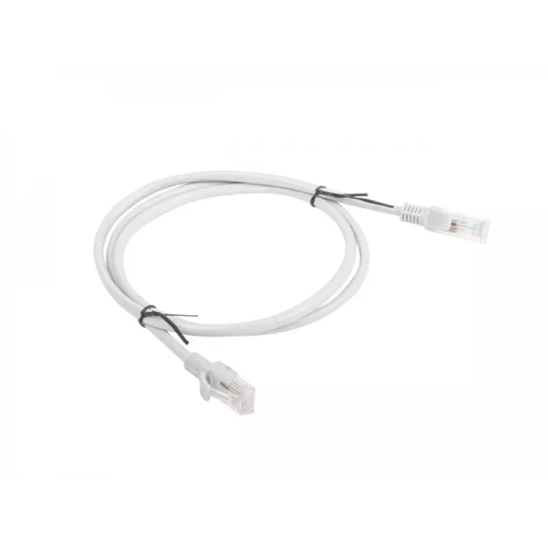 LANBERG Cat6 U/UTP RJ-45 netwerkkabel PCU6-10CC-0100-S, 1 m, grijs