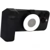 Selfielamp RealPower Selfie MagFree LED zwart wit ABS PU