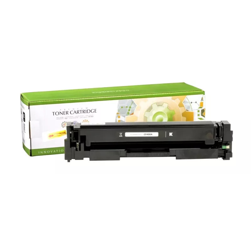Compatibel Static Control Hewlett-Packard CF400A / Canon CRG 045 zwart, 1500 pagina's