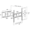 Tv-beugel LogiLink BP0028 177,8 cm (70 inch) zwart