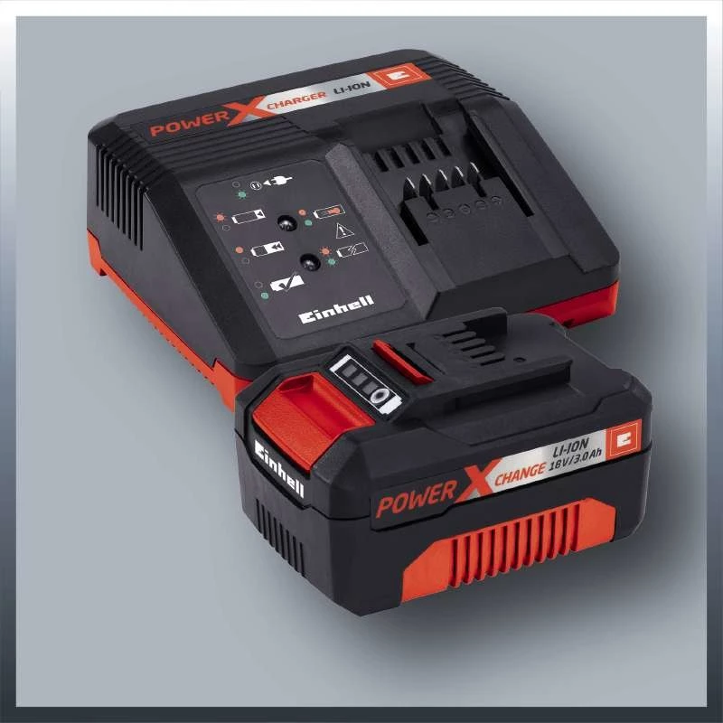 Einhell GE-LC 18 Li Kit 2400 RPM zwart, rood
