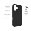 Fixed | Story | rugdeksel | Apple | iPhone 16 Plus | rubber | zwart