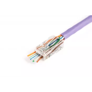 RJ45-kabelstekker Digitus X-ML-6U-EZ transparant stekker 100 stuks