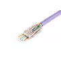 RJ45-kabelstekker Digitus X-ML-6U-EZ transparant stekker 100 stuks