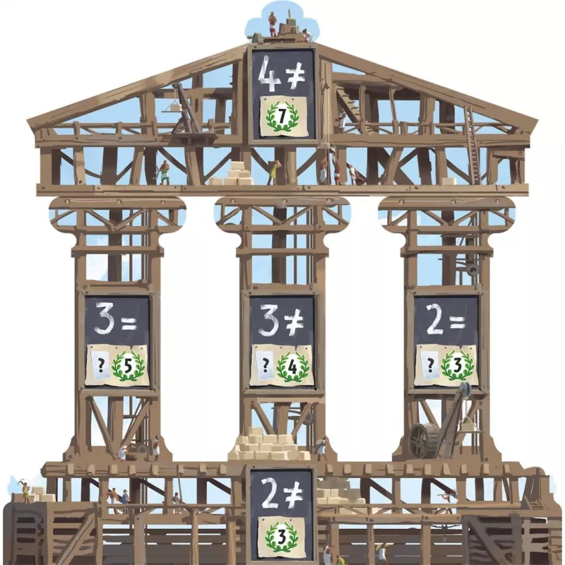 Bordspel 7 WONDEREN VAN DE WERELD - ARCHITECTEN (POOLSE VERSIE)