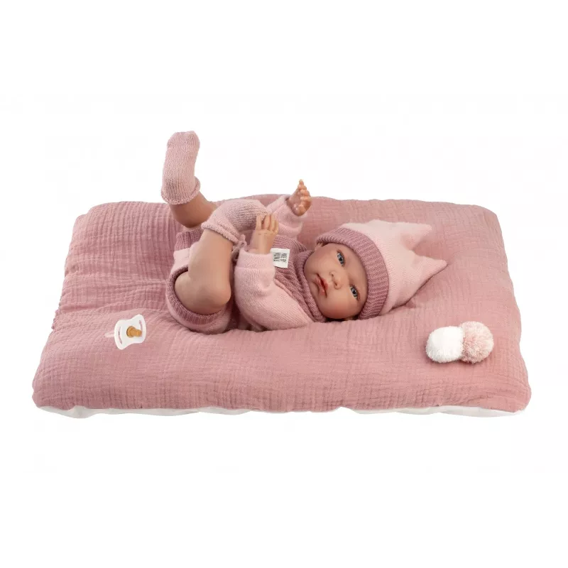 Pop Llorens 40 cm vinylbaby met realistische kenmerken en zachte lichaam