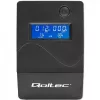 Qoltec Monolith UPS (uninterruptible power supply) dubbelconversie (online) 1 kVA 600 W 2 Schuko-stopcontacten