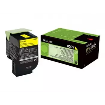 Toner Lexmark 80C20Y0 3000 pagina's geel