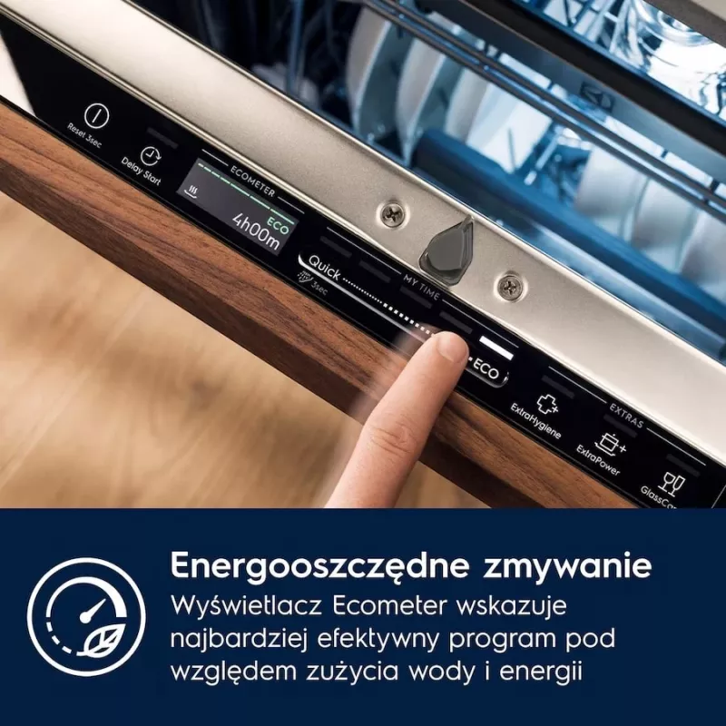Inbouwvaatwasser ELECTROLUX EEC87400W, 13 couverts, 44 dB