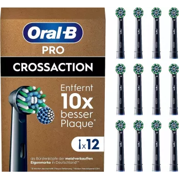Oral-B Pro CrossAction vervangende borstelkoppen, 12 st.