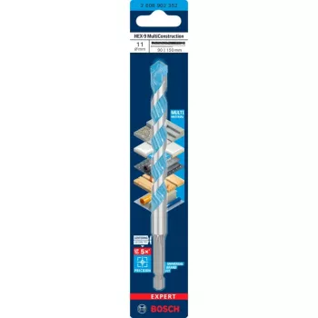 Boor Bosch Expert HEX-9 Multi Construction Ø11 mm, zeskantschacht