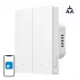 WLAN-wandschakelaar Sonoff M5-2C-80W 2-kanaals voor frame