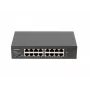 Lanberg Switch RSGE-16 Rack 10/19 (16-poorts 1Gb)