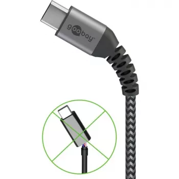 Goobay 49301 USB-kabel zwart
