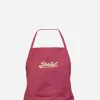 Keukenschort Berkel DV7700 unisex rood katoen