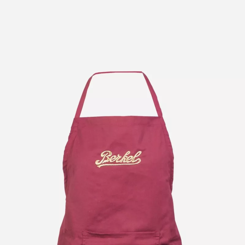 Keukenschort Berkel DV7700 unisex rood katoen