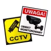 Dummy-camerabuis met IR-LED's, CEE IR1800 W — niet-functionerende bewakingsdummy