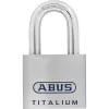 Hangslot ABUS 96 TITALIUM keyed to differ 5cm breed 2,3cm diep 5,8cm hoog