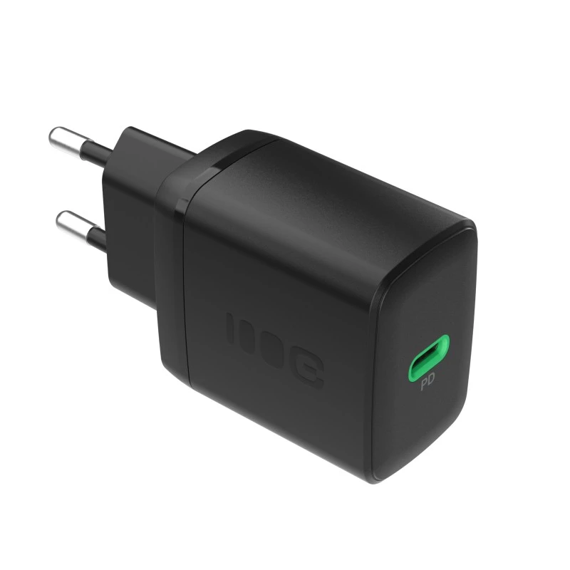 Voeding Green Cell PowerSource Solo30 30W zwart — USB-C enkelpoort-oplader