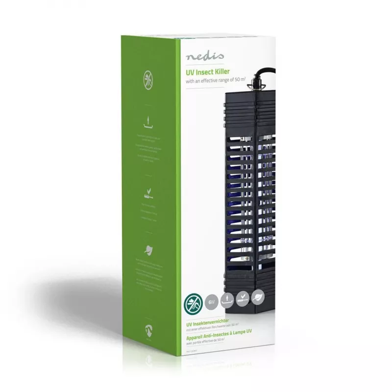Nedis INKI110CBK6 insectenval zwart