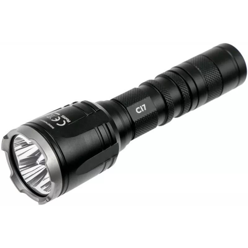 Handzaklamp Nitecore CI7 — 4 LEDs, 2500 lumen, 130 uur looptijd, 148,2 mm, 158 g, zwart