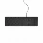Extern USB-toetsenbord Dell C648N — bedrade USB-verbinding, compacte layout
