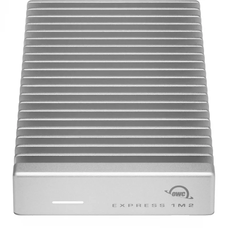 Other World Computing OWC Express 1M2 - SSD - 4 TB - extern (draagbaar) - M.2 2280 - USB4 (USB-C-aansluiting) - zilver (OWCUS4EXP1MT04)