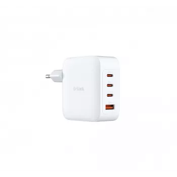 Oplader D-Link DCP-101/E 100W GaN snellader voor laptops en USB-C-apparaten