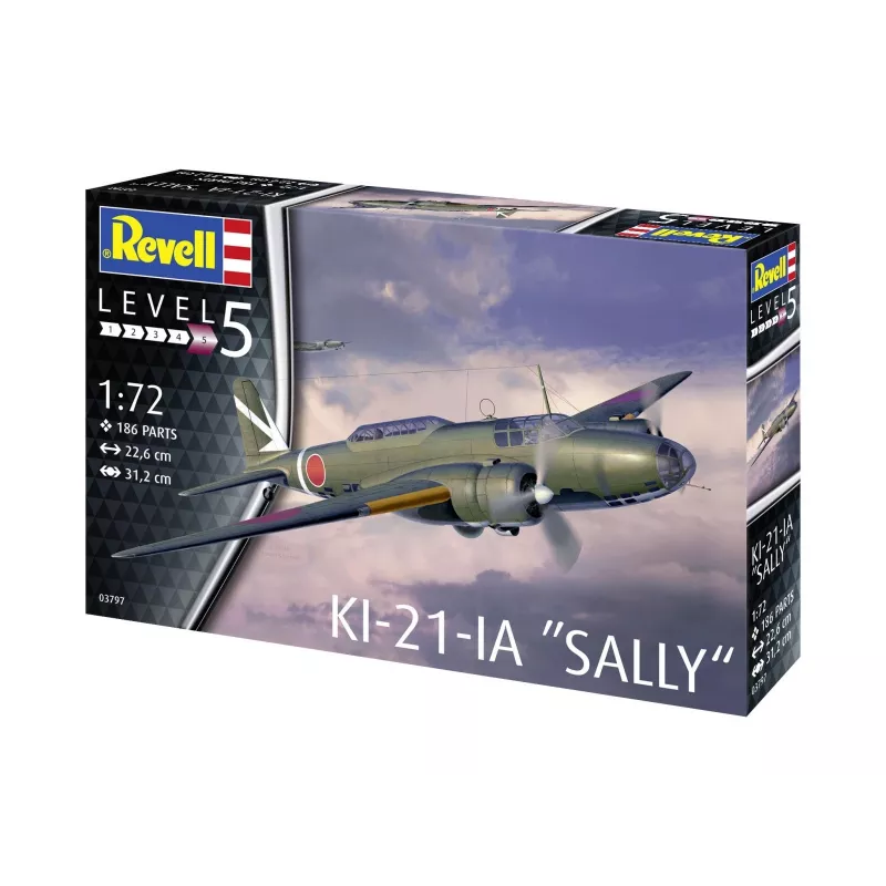 Revell KI-21-LA Sally 1:72 modelbouwpakket