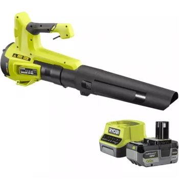 ONE+ accu-bladblazer RY18BLB-140, 18 volt, bladblazer groen/zwart, lithium-ion-accu 4,0 Ah