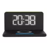 Digitale wekker Terratec ChargeAir zwart geel 286141