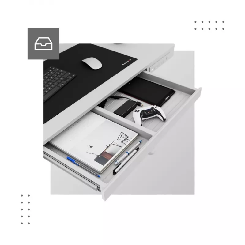 Elektrisch bureau MA-Leader 8.2 wit