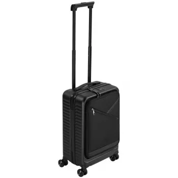 Koffer handbagage Rivacase Clark ECO 8181 — compacte handbagagekoffer, zwart