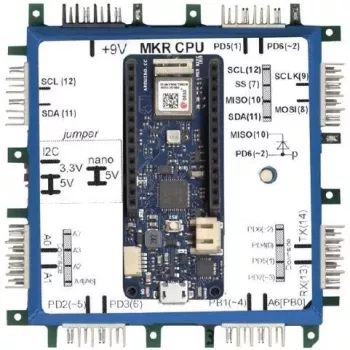Adapter ALLNET MKR Brick ALL-BRICK-0707 voor Arduino MKR — breakoutboard voor MKR-formaatmodules