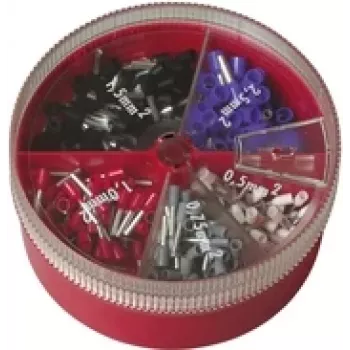 Cimco 187606 adereindhulzenassortiment gedeeltelijk geïsoleerd 1 set (187606)